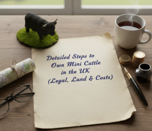 Read more about the article Detailed Steps to Own Mini Cattle in the UK (Legal, Land & Costs)